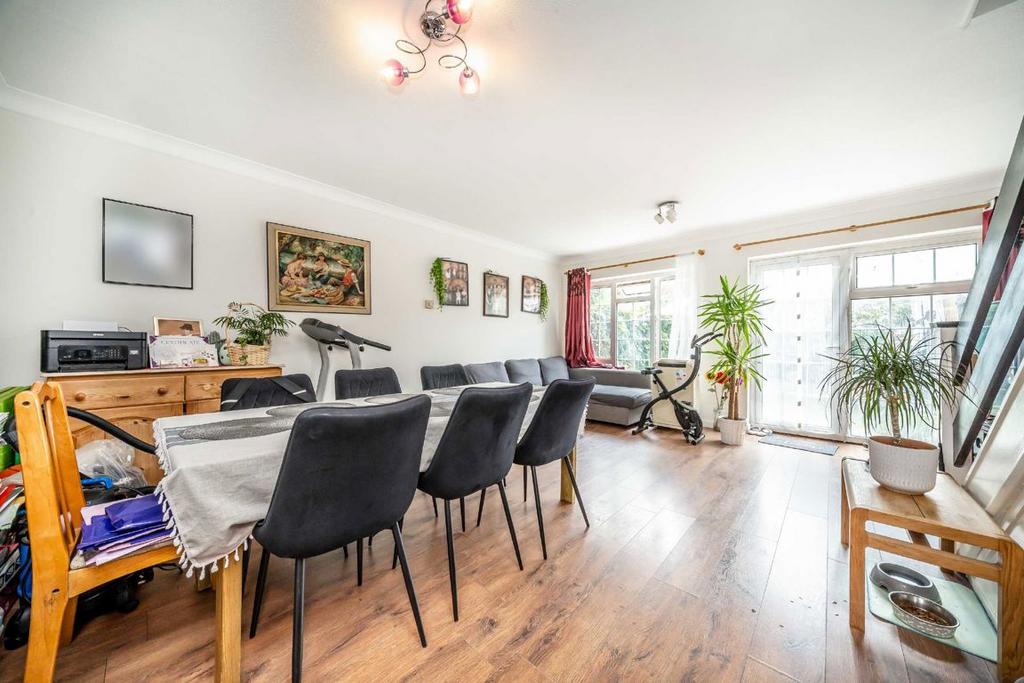 Open-plan living area, open plan living