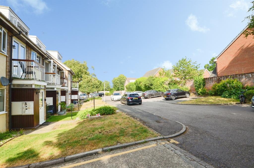 Street scene with property