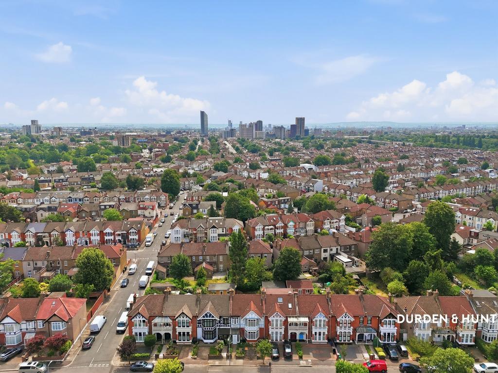 Aerial view, land