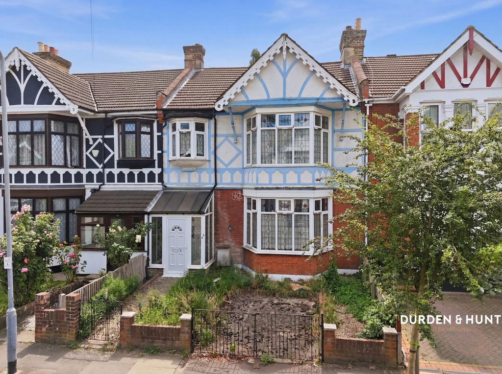 Terraced house exterior