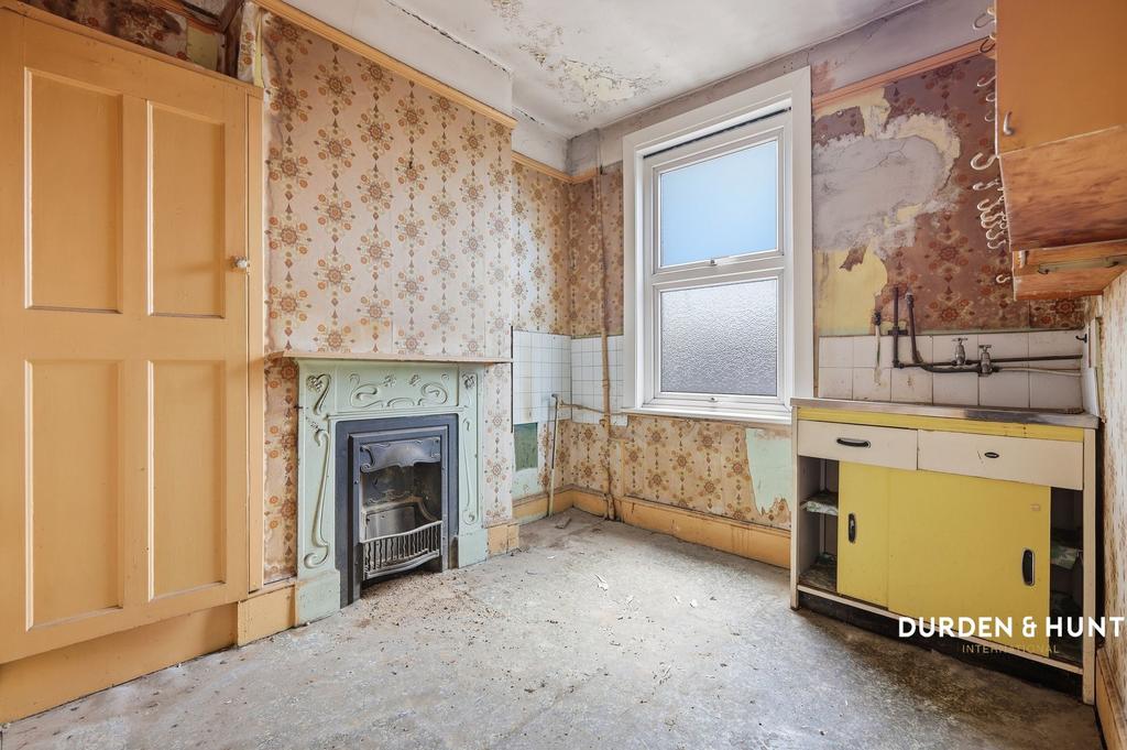 Living room, fireplace