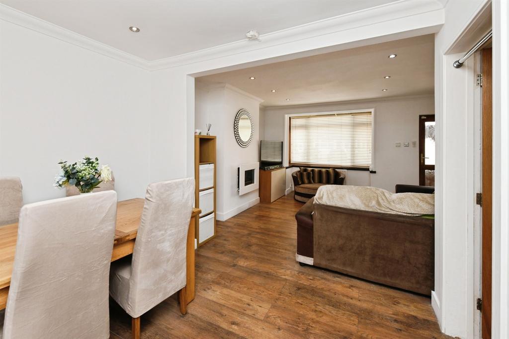 Open-plan living area
