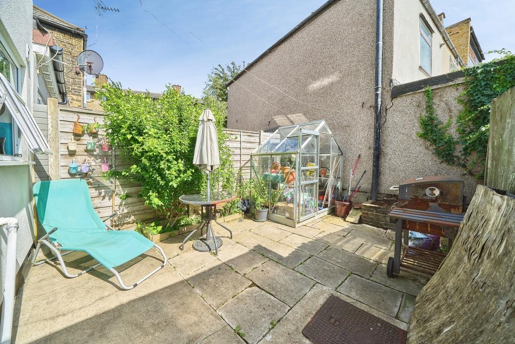 Patio view, garden