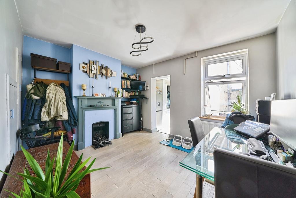 Open-plan living area, open plan living, fireplace