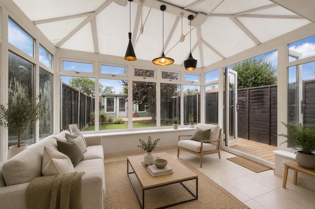 Conservatory interior, conservatory