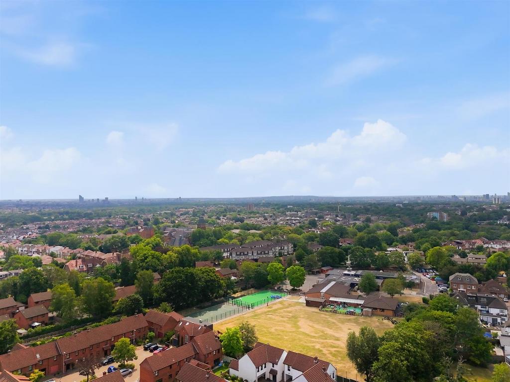 Aerial view, land