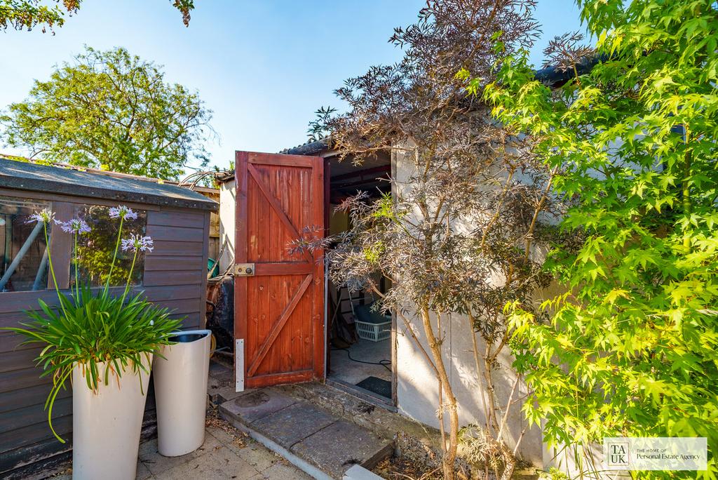 Outbuilding exterior, out buildings