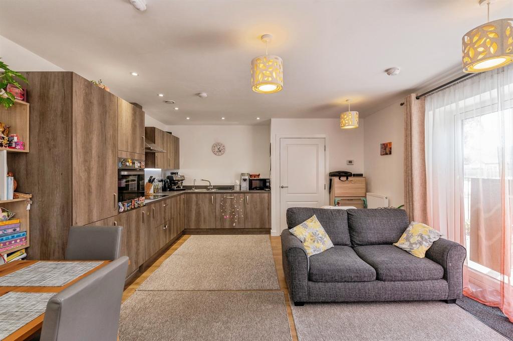Living room, open plan living