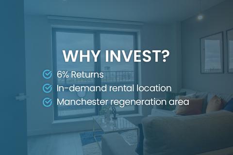 1 bedroom apartment for sale, at Merchants Wharf, Manchester 6.5% Rental Yields | Strong Income Investment, Merchants Wharf, Manchester – 6.5% Rental Yields M5