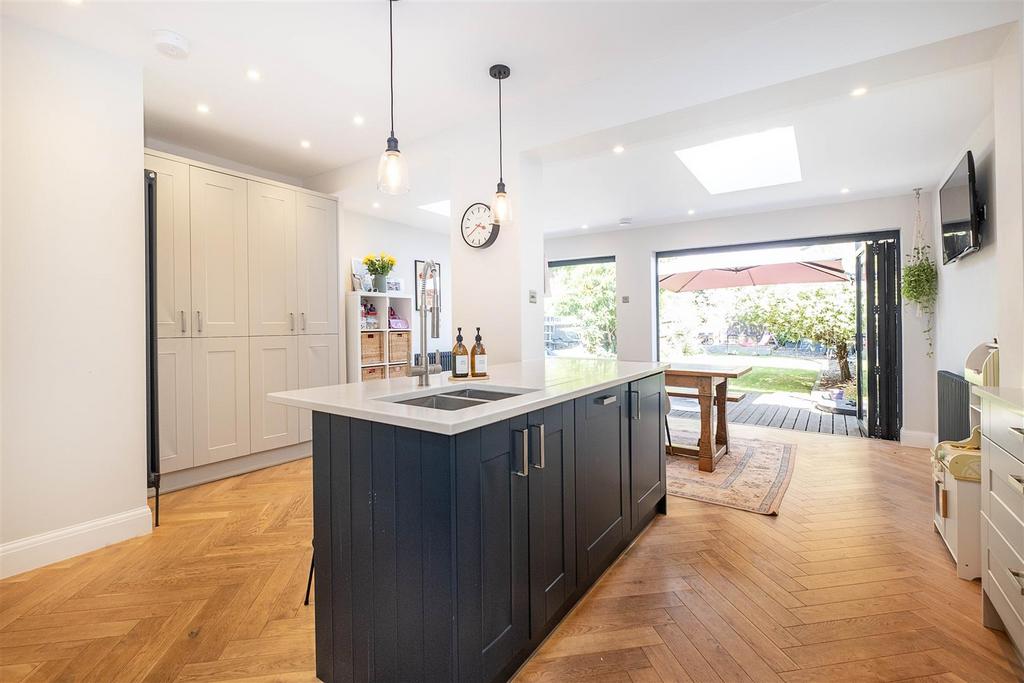Open-plan living area, open plan living