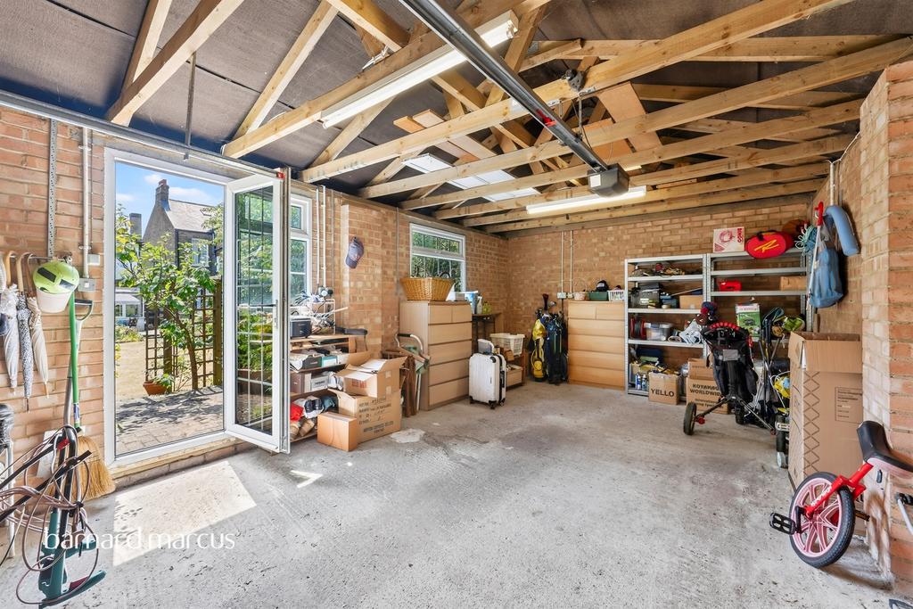 Garage interior, garage