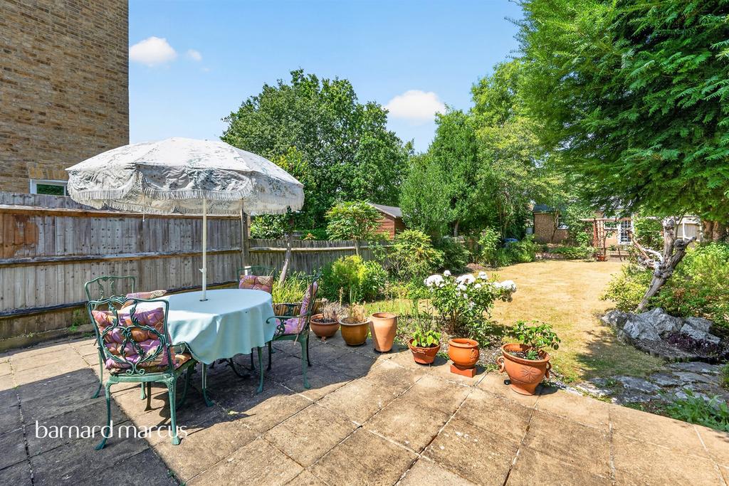 Patio view, garden