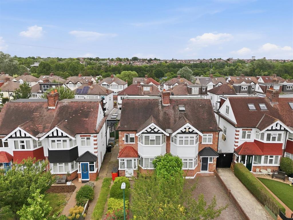 Aerial view, land