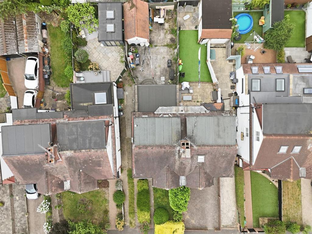 Aerial view, land