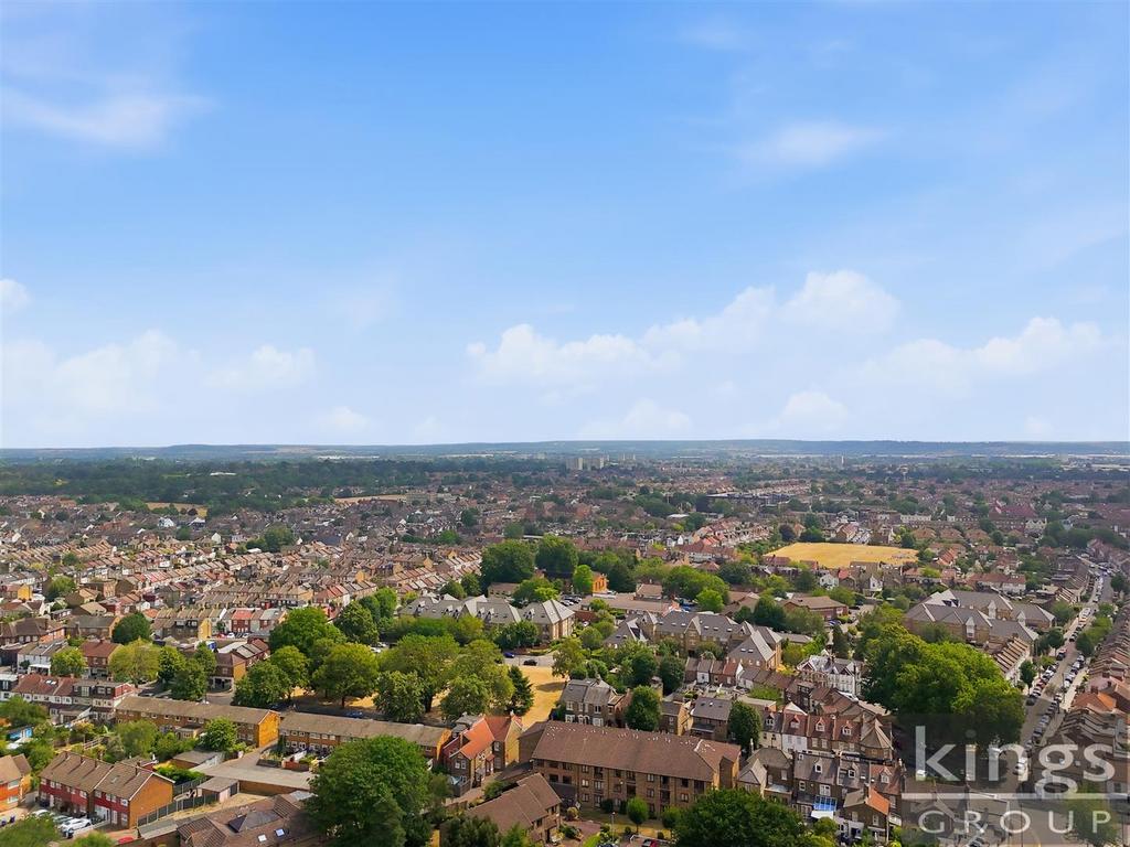 Aerial view, land