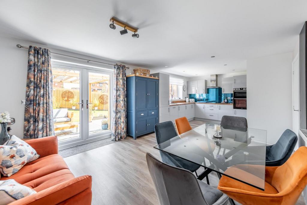 Open-plan living area