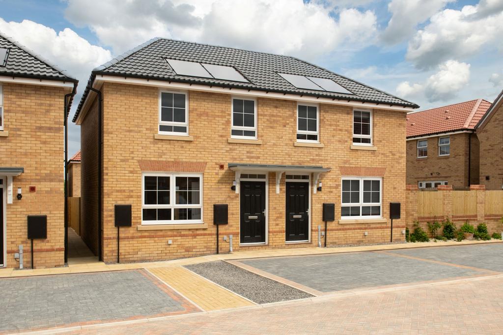 Outside view of 3 bedroom Archford home