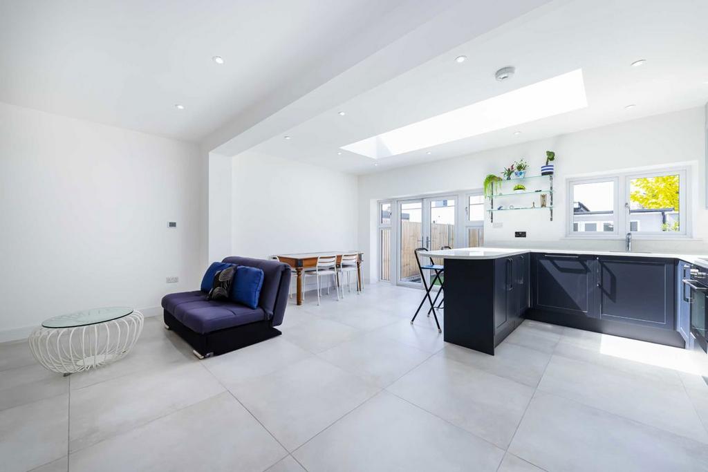 Open-plan living area, open plan living