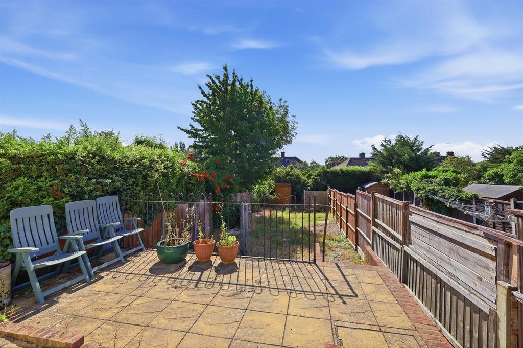 Patio view, garden