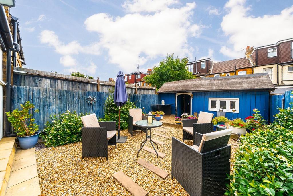 Patio view, garden