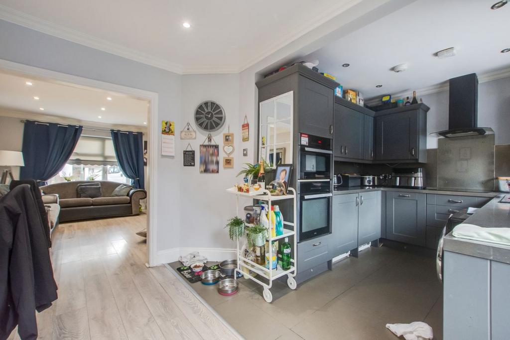Open-plan living area, open plan living