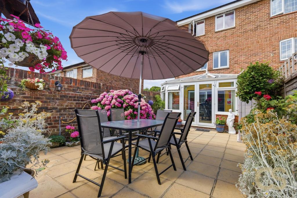 Patio view, garden