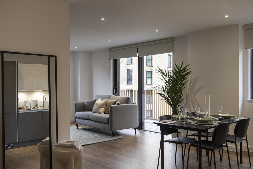 Open-plan living area