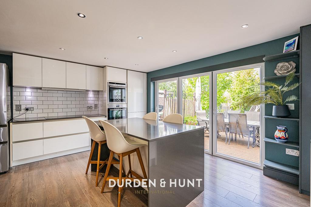 Open-plan living area, open plan living