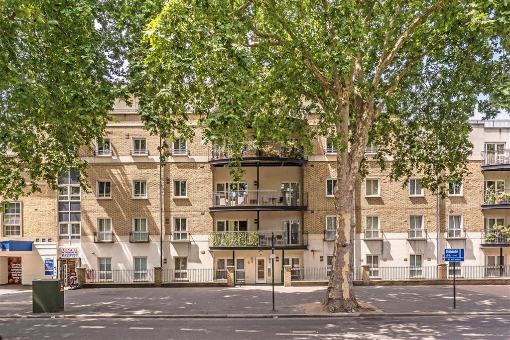 Apartment building facade, block of apartments