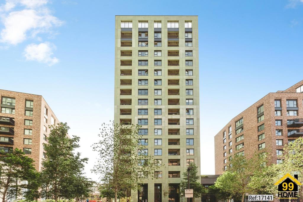 Apartment building facade, block of apartments