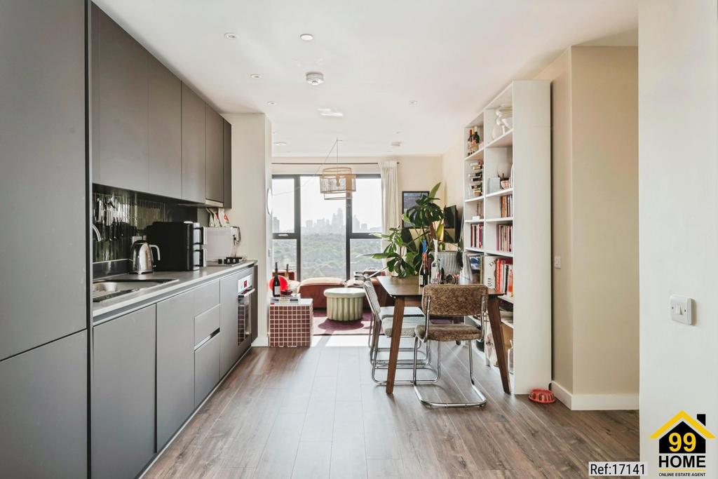 Open-plan living area