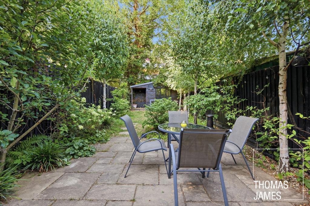 Patio view, garden