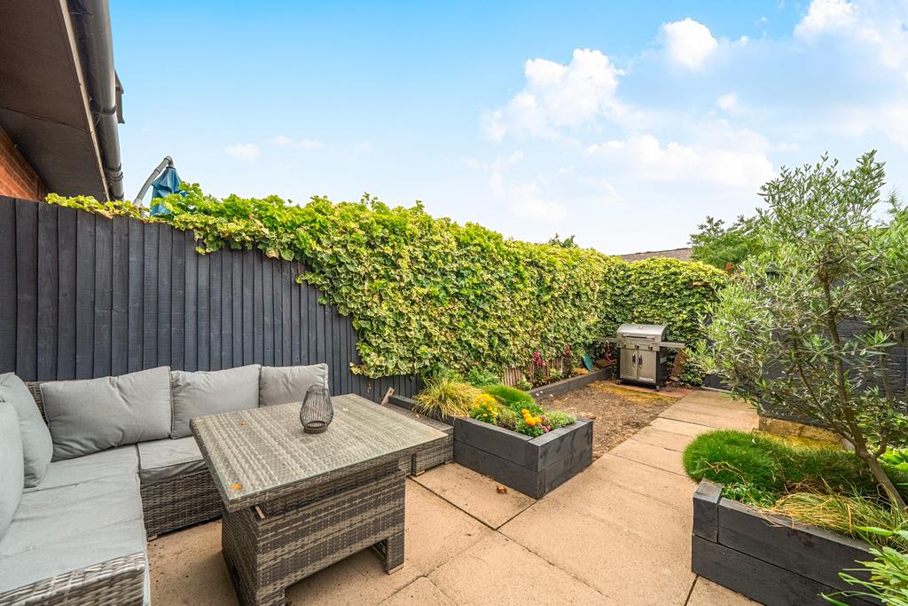 Patio view, garden