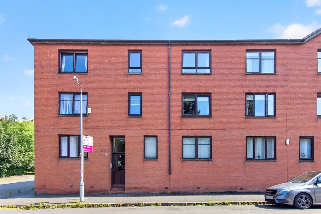 Apartment building facade, block of apartments