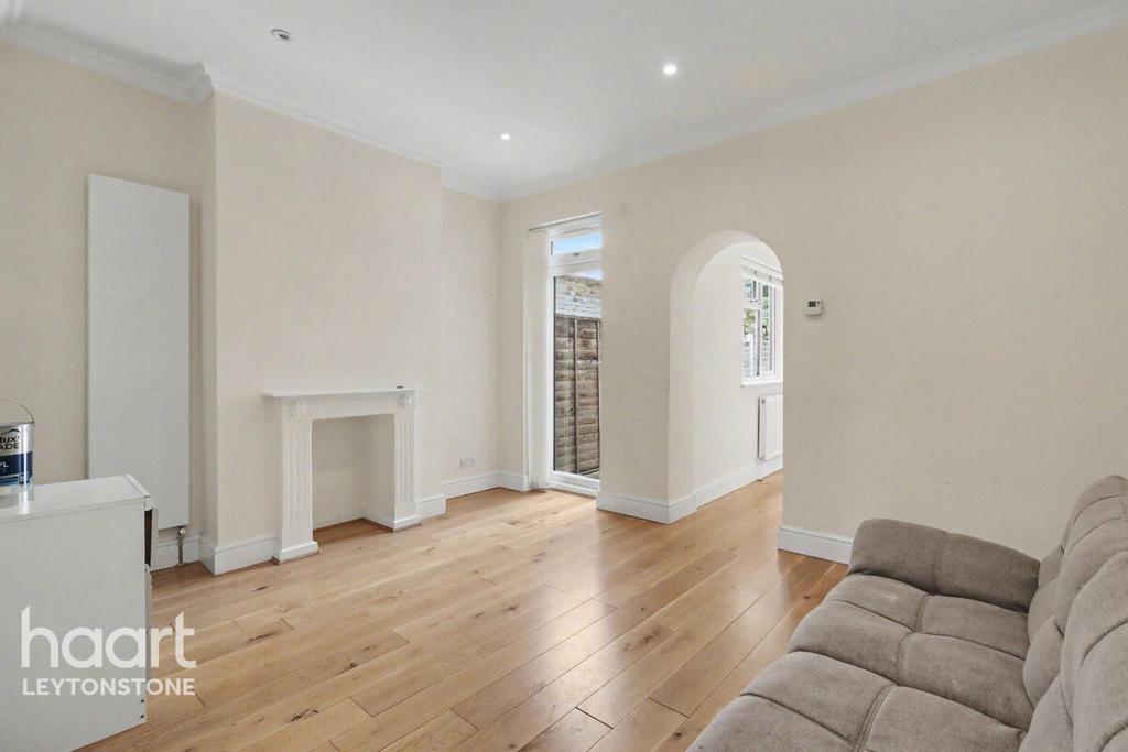 Living room, fireplace