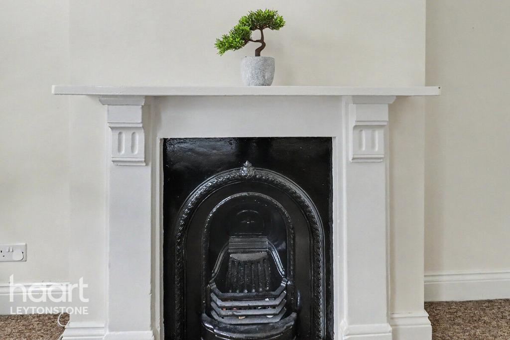 Living room, fireplace