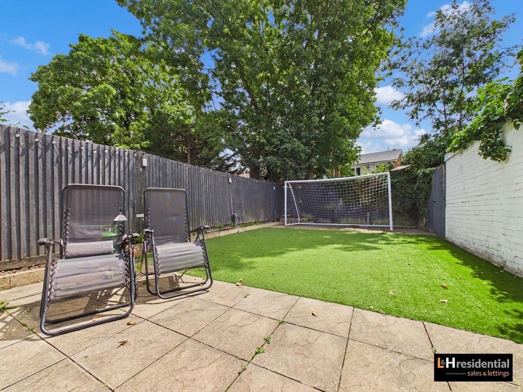 Patio view, garden
