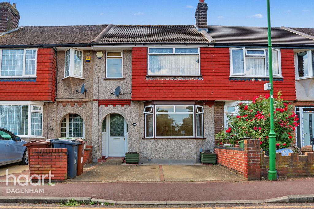 Terraced house exterior