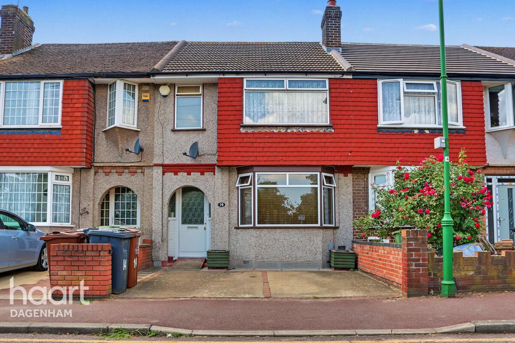 Terraced house exterior