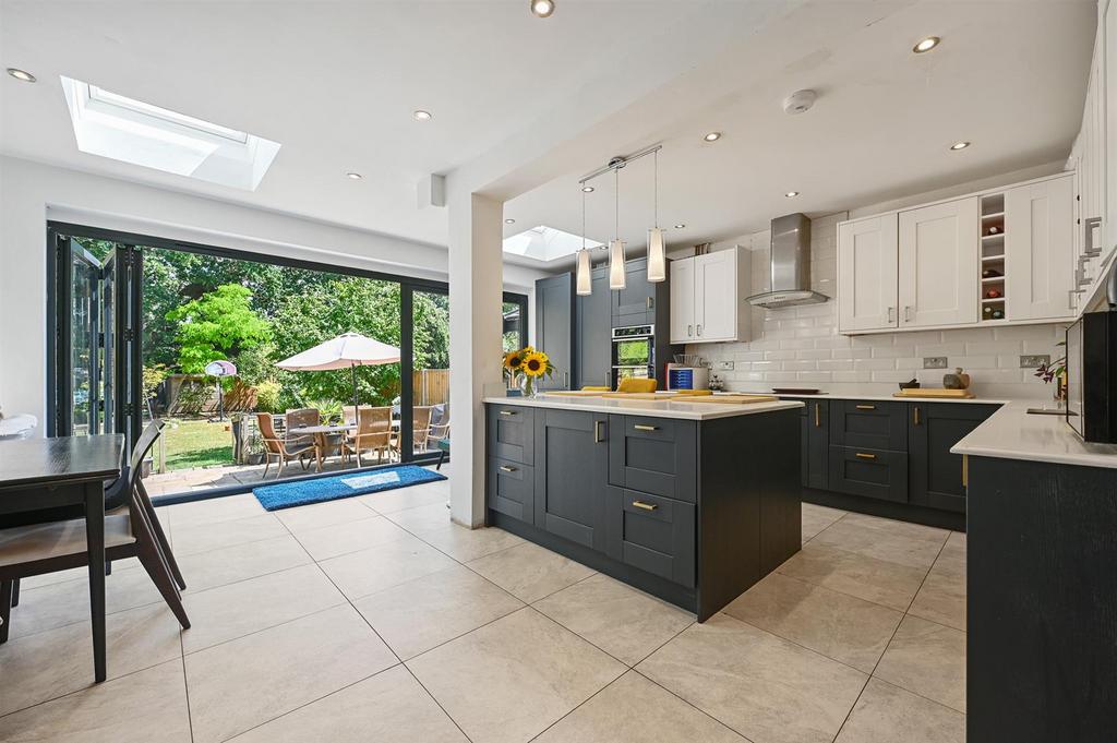 Open-plan living area, open plan living