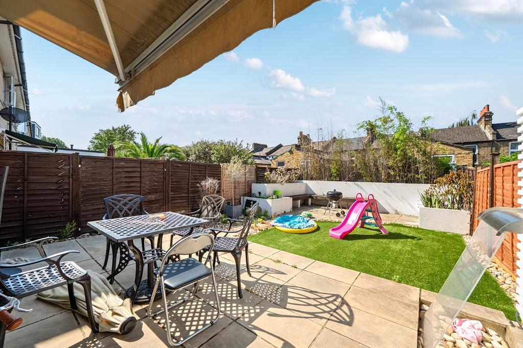 Patio view, garden