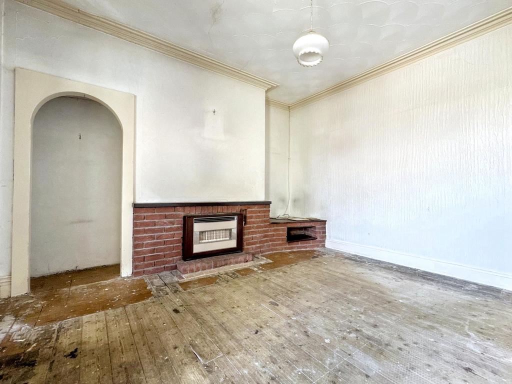 Reception room, fireplace