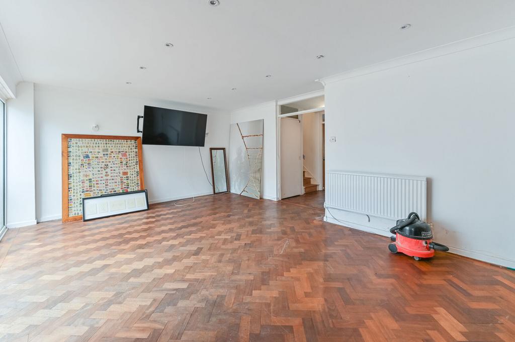 Open-plan living area