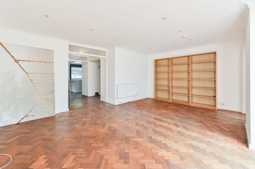Open-plan living area