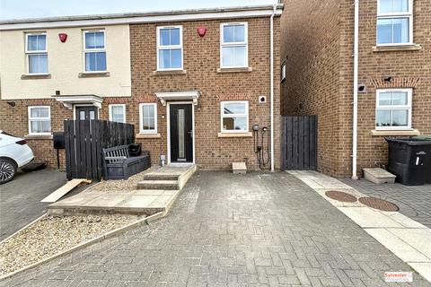 2 bedroom end of terrace house for sale, Cleveland Close, Moorside, Consett, DH8