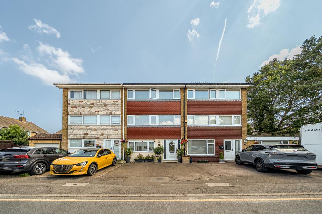 Apartment building facade, block of apartments