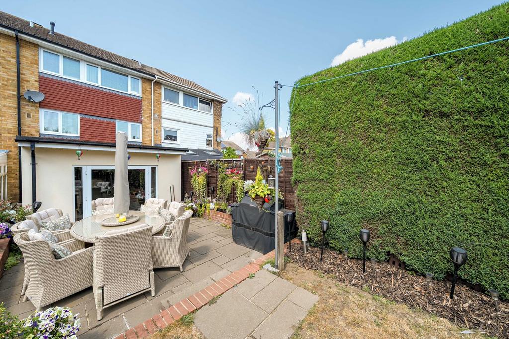 Patio view, garden
