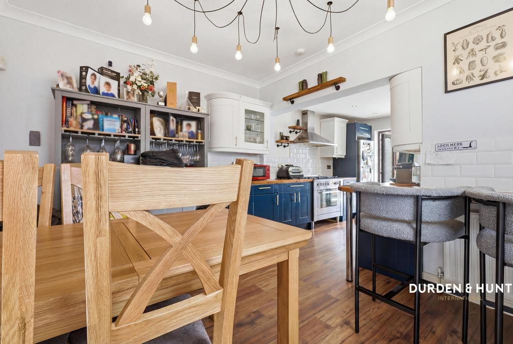 Open-plan living area, open plan living