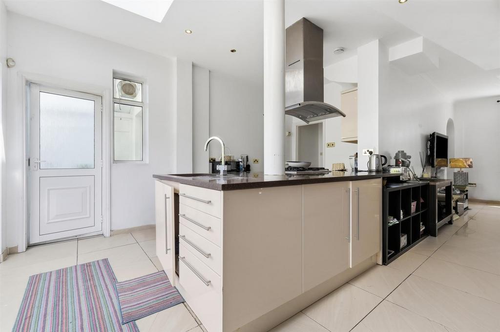 Open-plan living area, open plan living