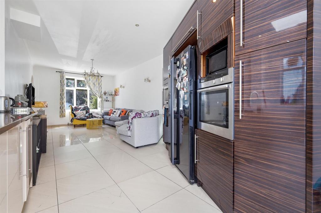 Open-plan living area, open plan living